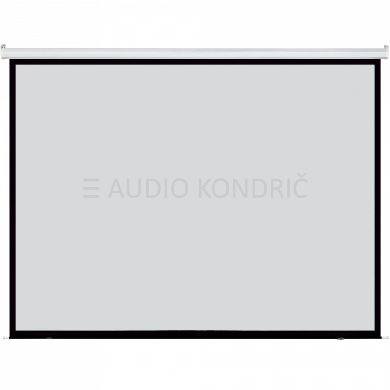 Elektrodvižno projekcijsko platno 146 x 110 cm z daljincem