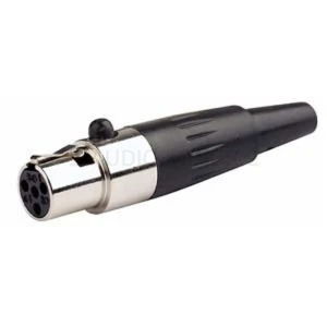 DAP XFK204NB - Konektor 4 pin MINI-XLR ženski