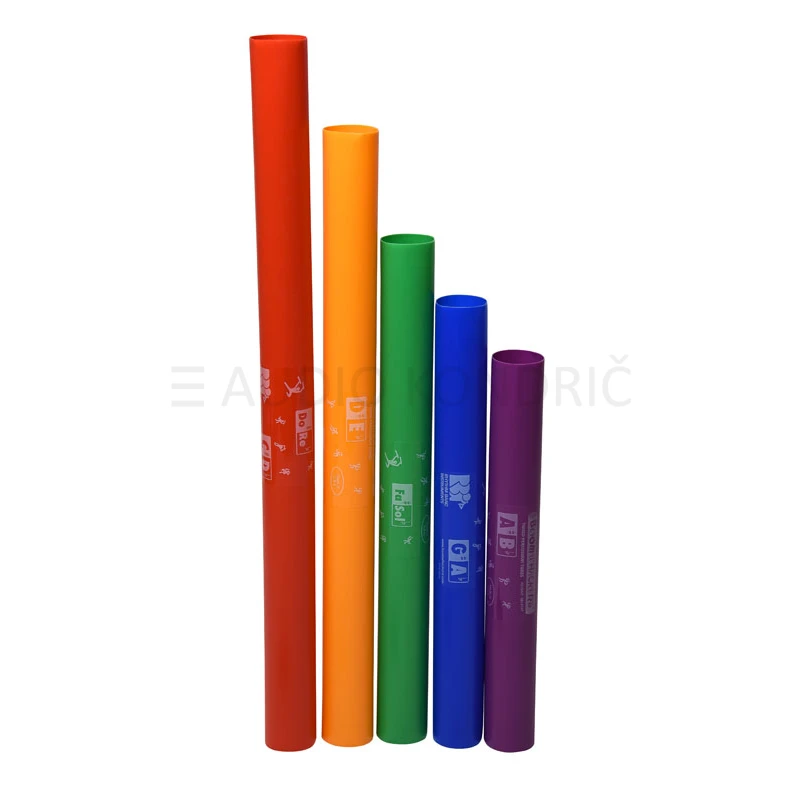 Boomwhackers BW-CG Chromatic Extension Set, 5 barvnih cevi