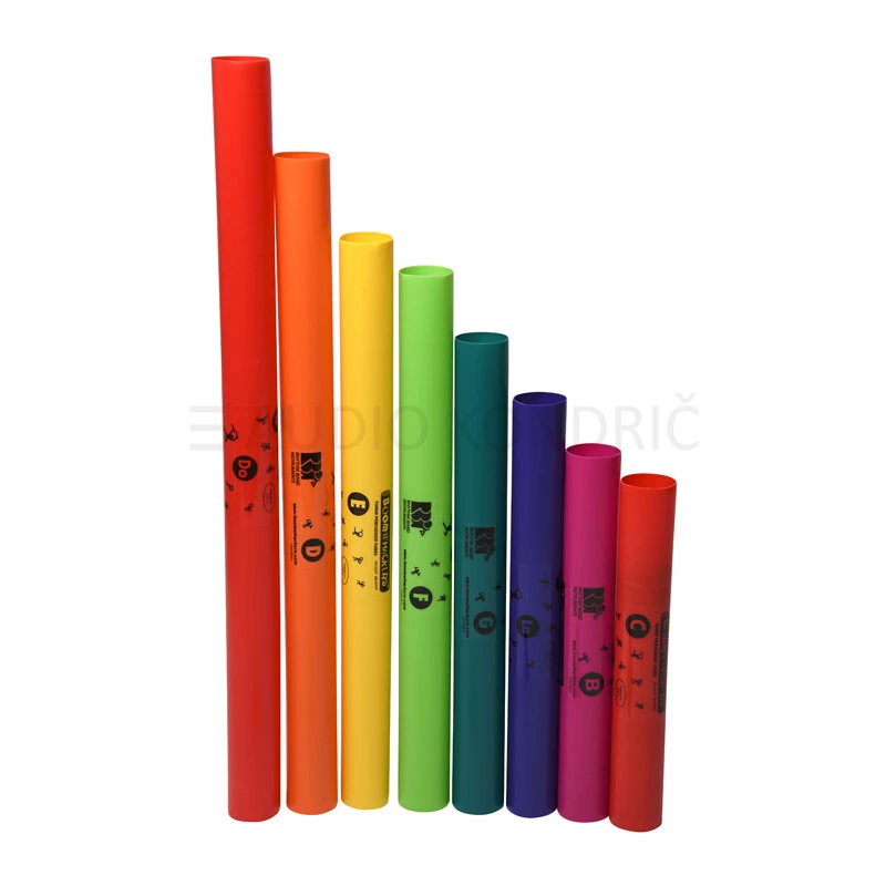 Boomwhackers BW-DG Diatonic Set, 8 barvnih glasbenih cevi