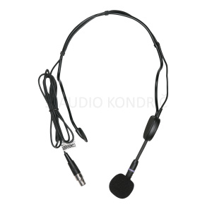 DAP EH5 Naglavni mikrofon črne barve, 4pin