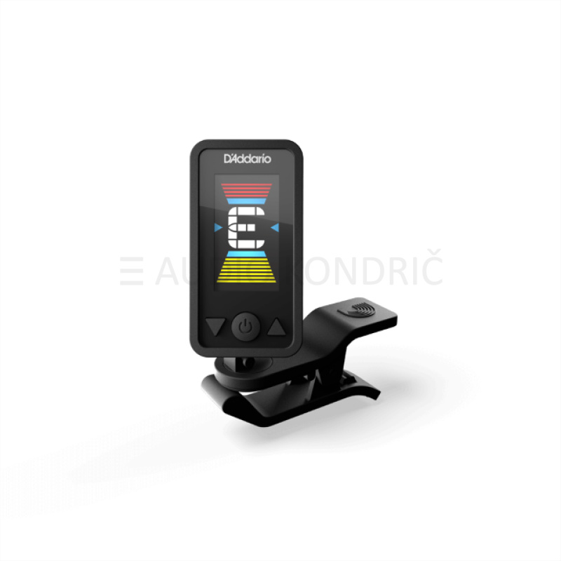 D'Addario Rechargeable Eclipse Guitar Tuner PW-CT-27 – polnilni clip-on uglaševalec za kitaro