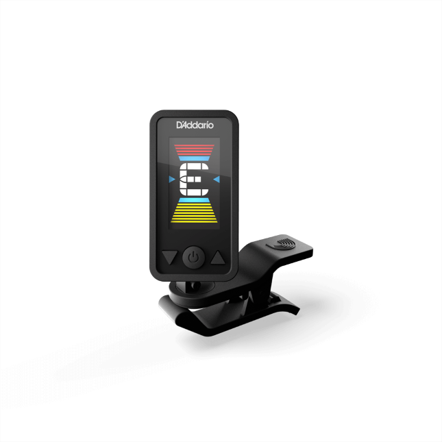 D'Addario Rechargeable Eclipse Guitar Tuner PW-CT-27 – polnilni clip-on uglaševalec za kitaro