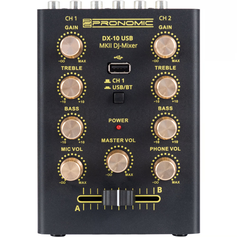 DX-10 USB MKII DJ Mešalna miza