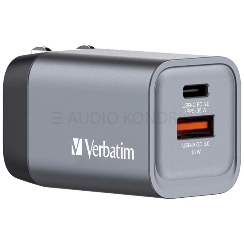 GNC-35 GaN USB A in USB Tip C, 35W