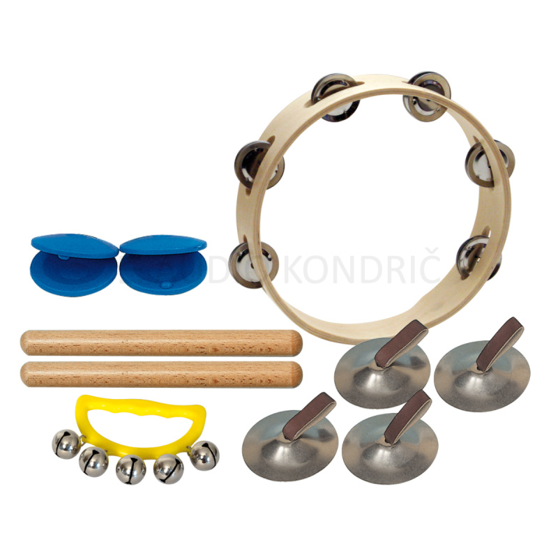 Goldon Orff Mini Set 1 otroški ritmični set tolkal, model 30000