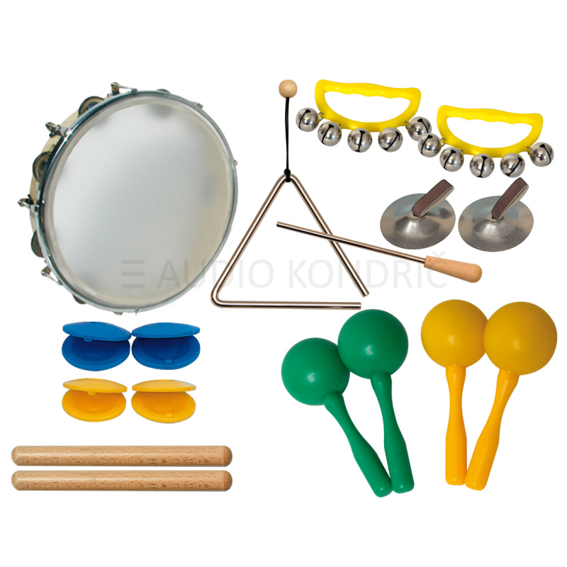 Goldon Orff Mini Set 3 otroški ritmični set tolkal, model 30030