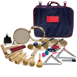 Goldon Orff set tolkal v modri torbi – razširjen komplet, model 30200