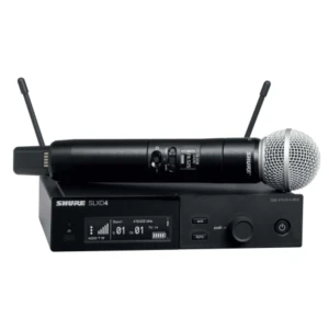 Shure SLXD24E/SM58, Digitalni ročni daljinski mikrofon