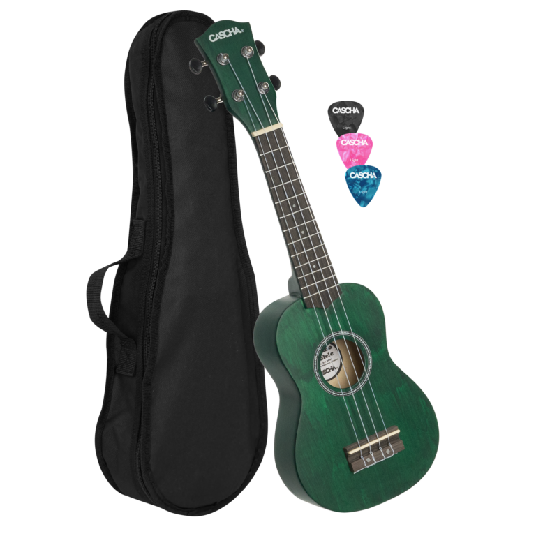 Ukulele CASHA sopran - Linden Green