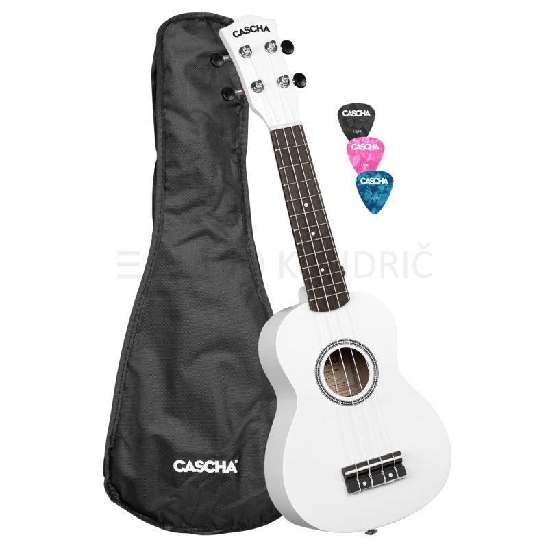 Ukulele CASHA sopran - White