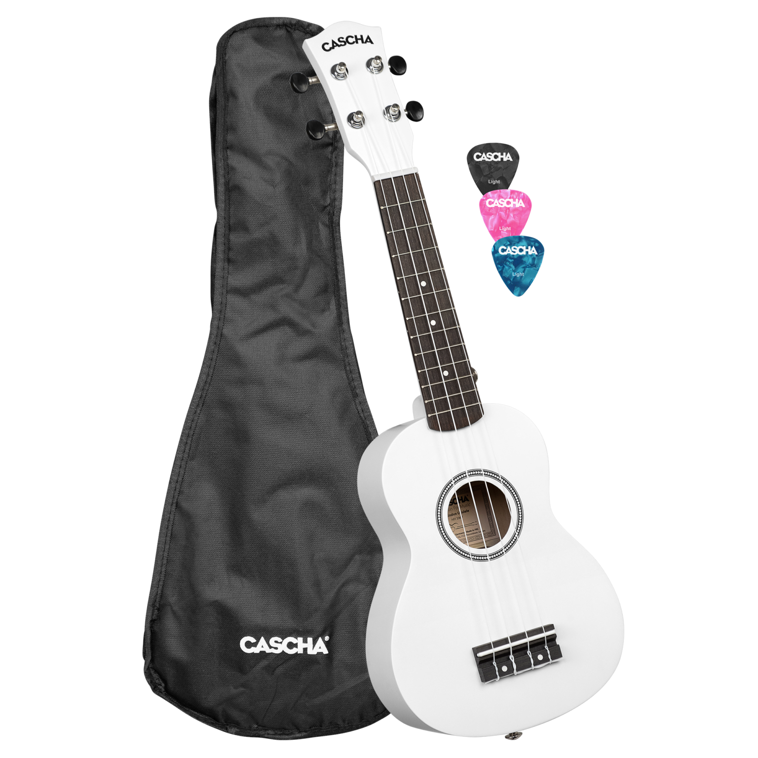 Ukulele CASHA sopran - White