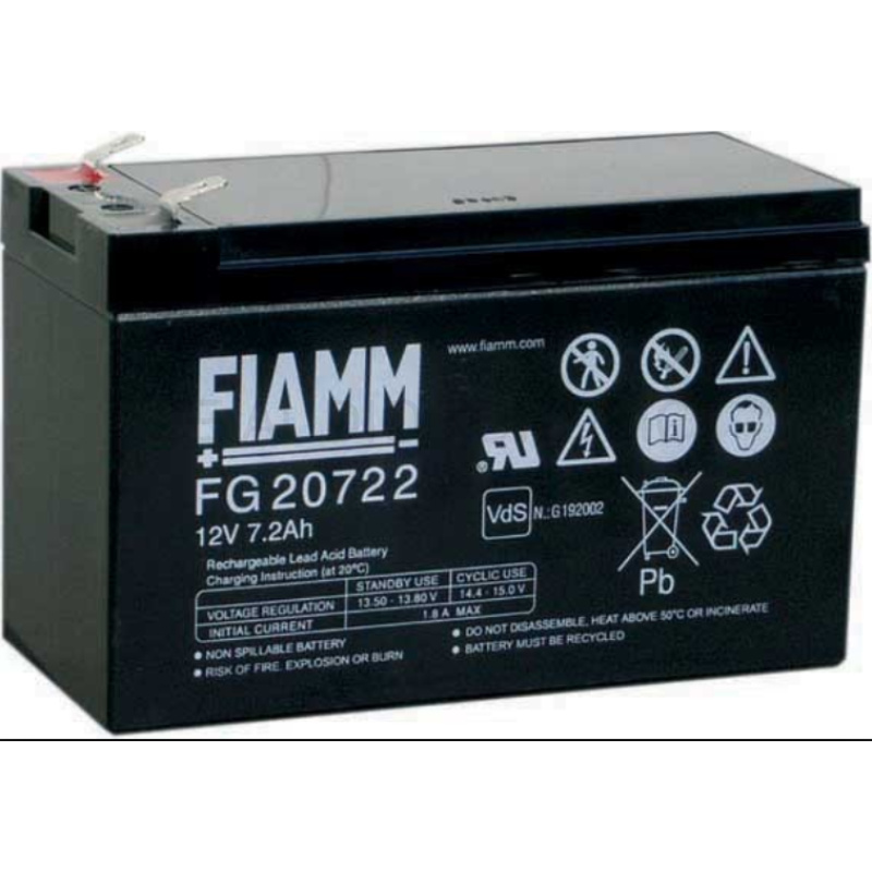 12V-7,2AH Plumb Battery 12V-7200mAh VDS-Multipower-