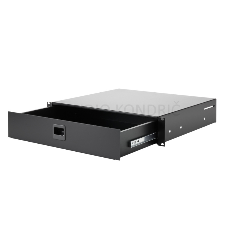 Izvlečni predal RACK DRAWER 02 ALU 19" 2 He višine