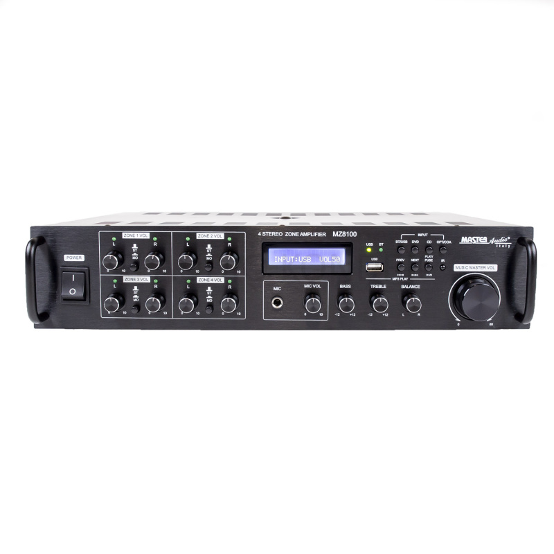 MTZ 8100 | 8-zonski ojačevalnik 8x 150W RMS