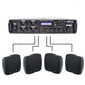 SET Kompletno ozvočenje MZ8100, 8 x EVO 6