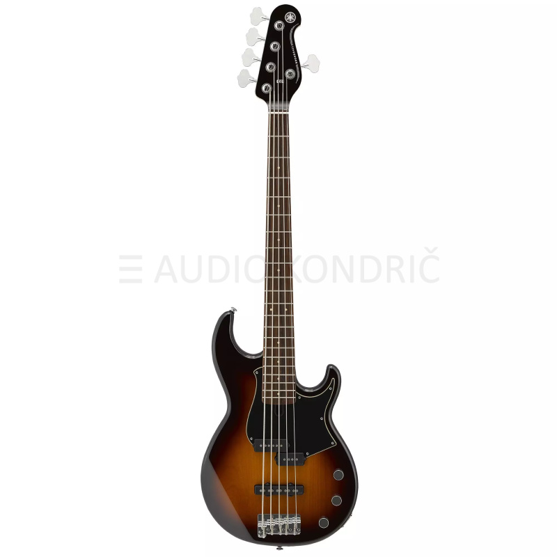 Električna bas kitara Yamaha BB435 5‑strunska, Tobacco Brown Sunburst