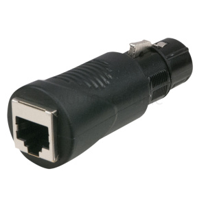 Priključek A XLR 3-pin (Ženski) Priključek B RJ45 (Ženski) Vrsta adapterja Avdio / DMX / Podatkovni