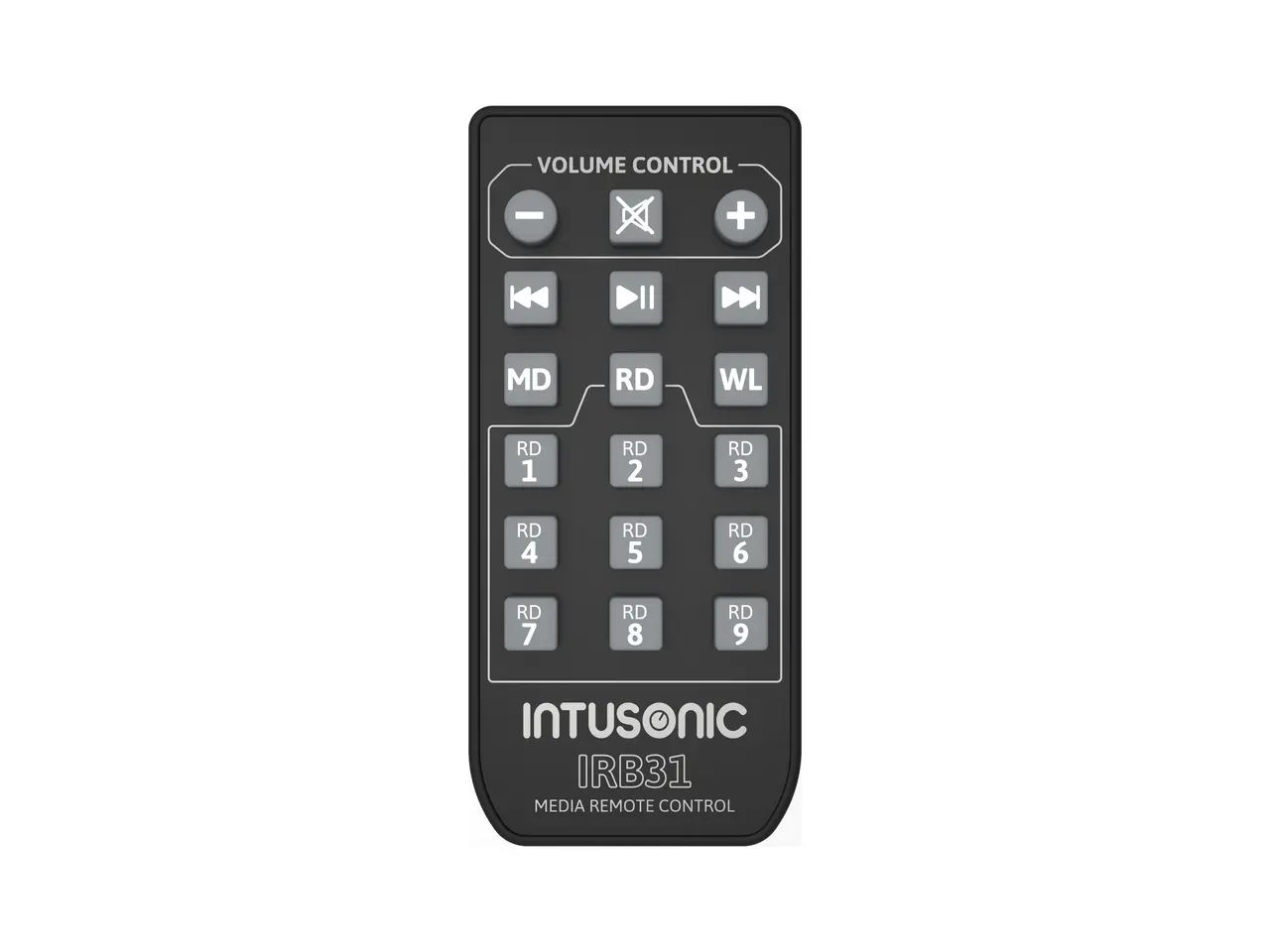 INTUSONIC Intuworx NSA52 Večfunkcijski 5-izvorni Medijski Predvajalnik (DAB+, FM, USB, Bluetooth, Jingle, 19" 1U) - slika 4