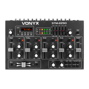Vonyx STM-2290 8-Kanalni mešalnik, rabljeno