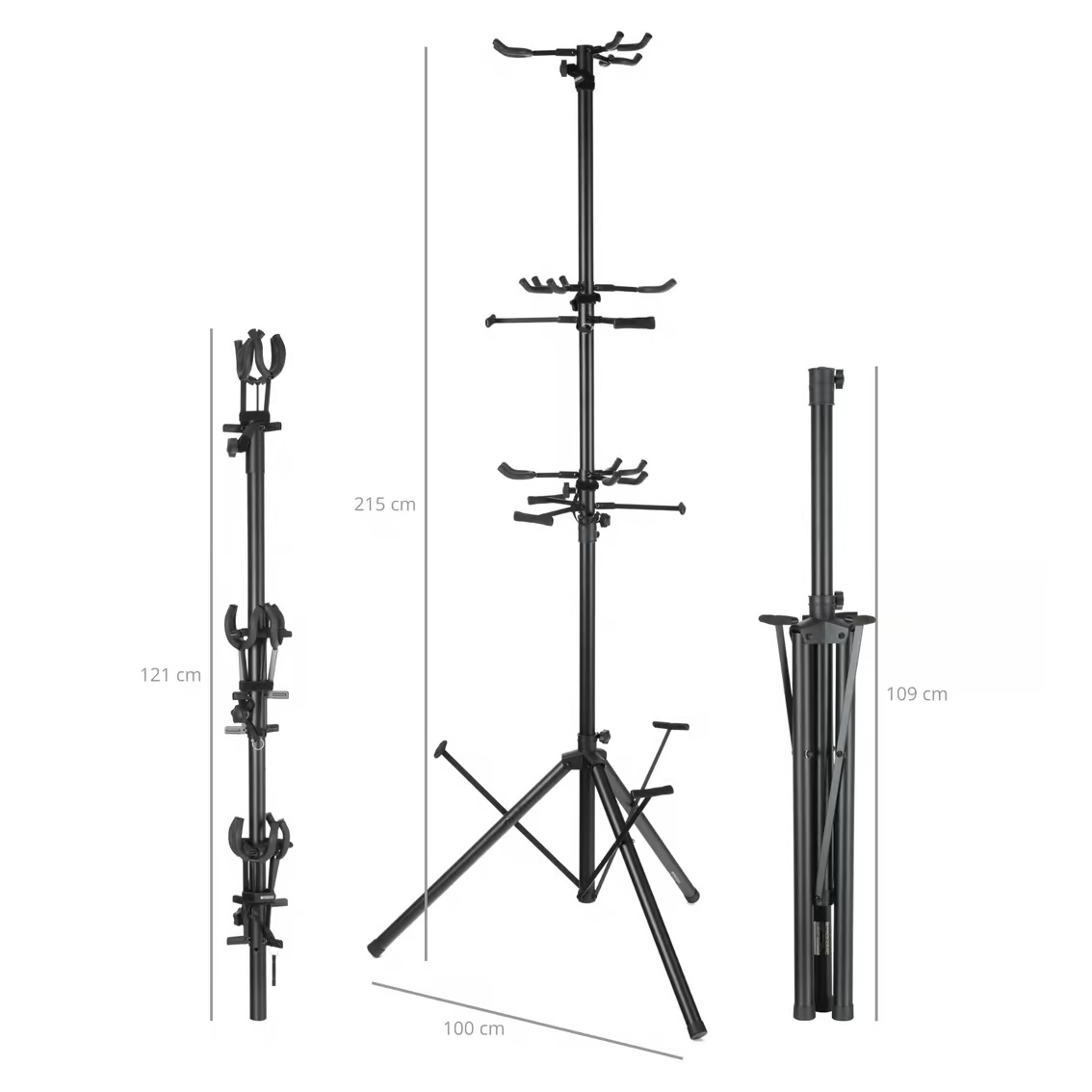 Pronomic GTT-009 Stojalo za 9 instrumentov