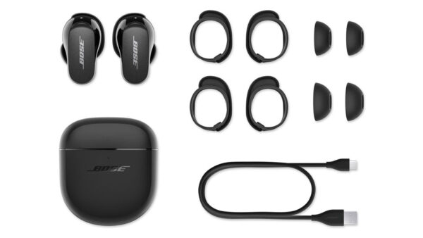 Slušalke Bose QC Ultra Earbuds, Acoustic Noise Cancelling, bela Diamant - slika 2