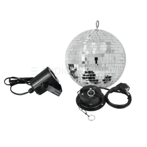 EUROLITE Disko krogla set 20cm z LED Spot