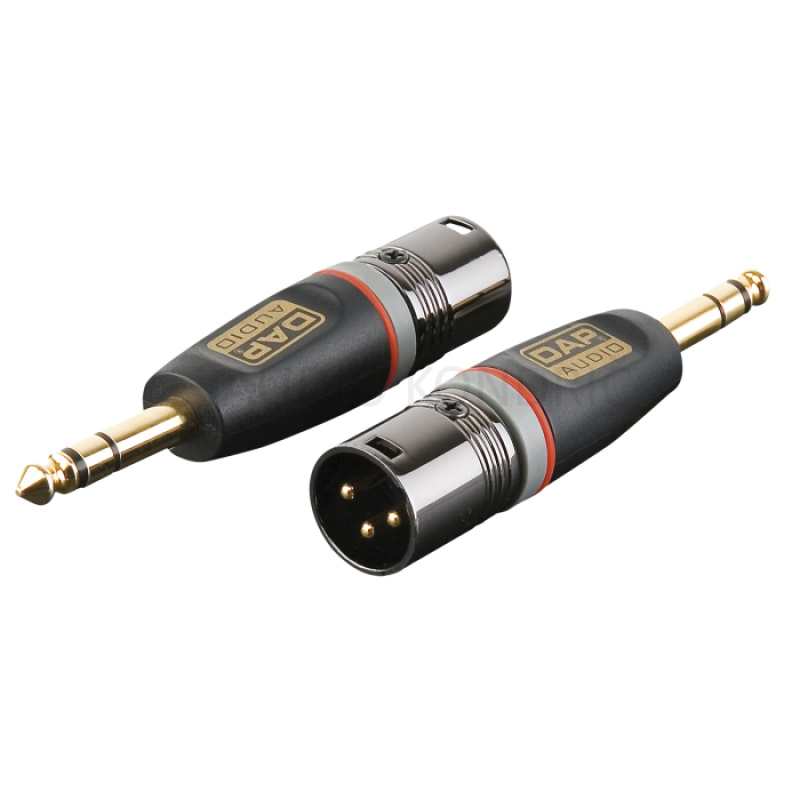 DAP XGA28 – Avdio adapter XLR (M) 3-pin na Jack 6,3 mm (M) stereo