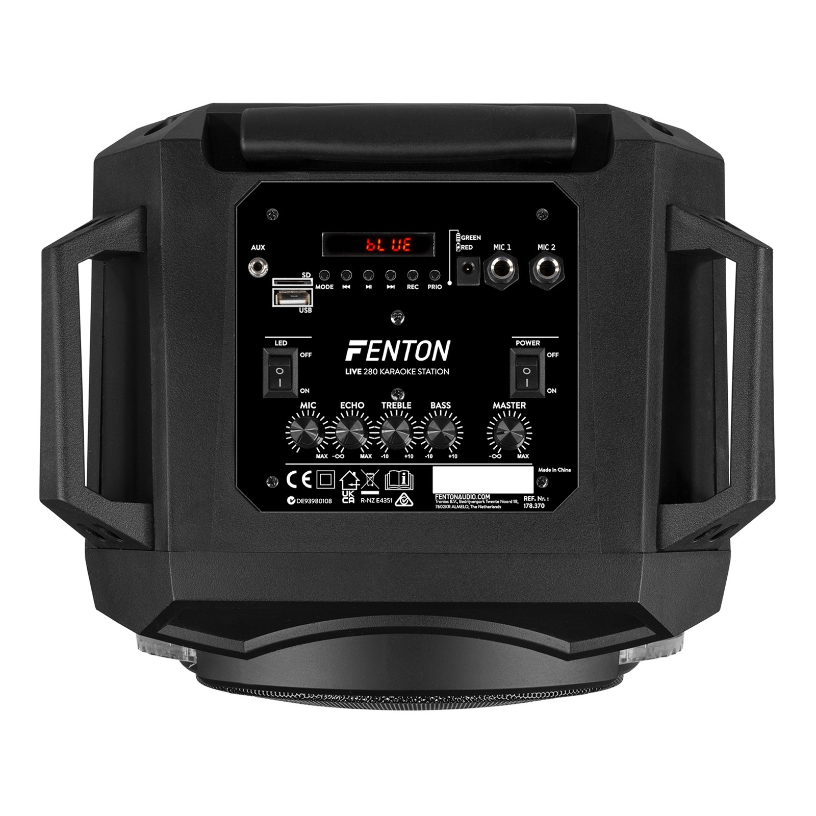 Karaoke zvočnik LIVE280, bluetooth - slika 4