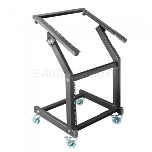 Profesionalno mobilno rack stojalo 12 + 9 U s kolesi | SKS3180N