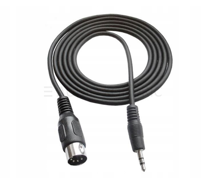 Kabel DIN 5P/3.5mm jack 1.5m
