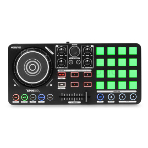 SPIN120 2-kanalni DJ MIDI kontroler