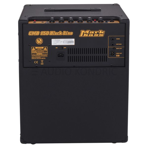 Markbass CMB 151 Black Line Bas ojačevalec (150 W, 1x 15" zvočnik) - slika 2