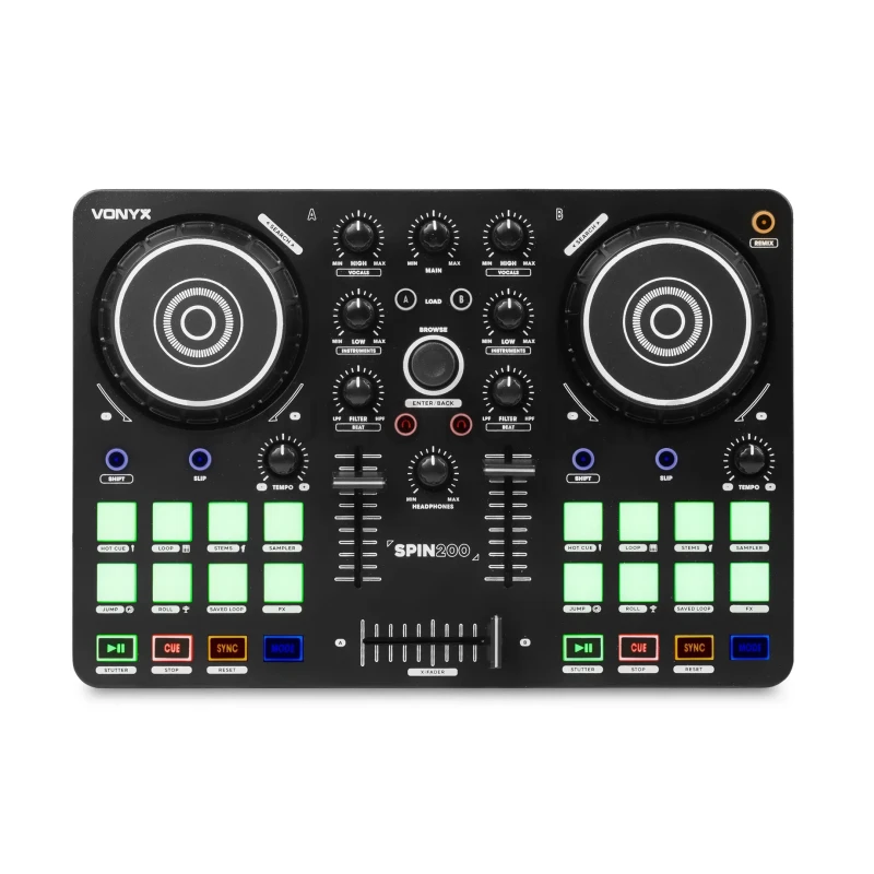 SPIN200 2-kanalni DJ MIDI kontroler