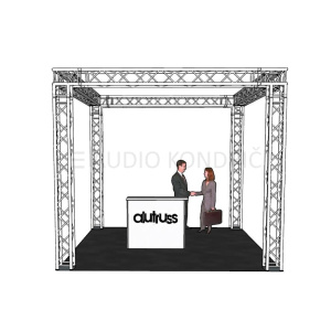 ALUTRUSS Komplet odrske konstrukcije Quadlock