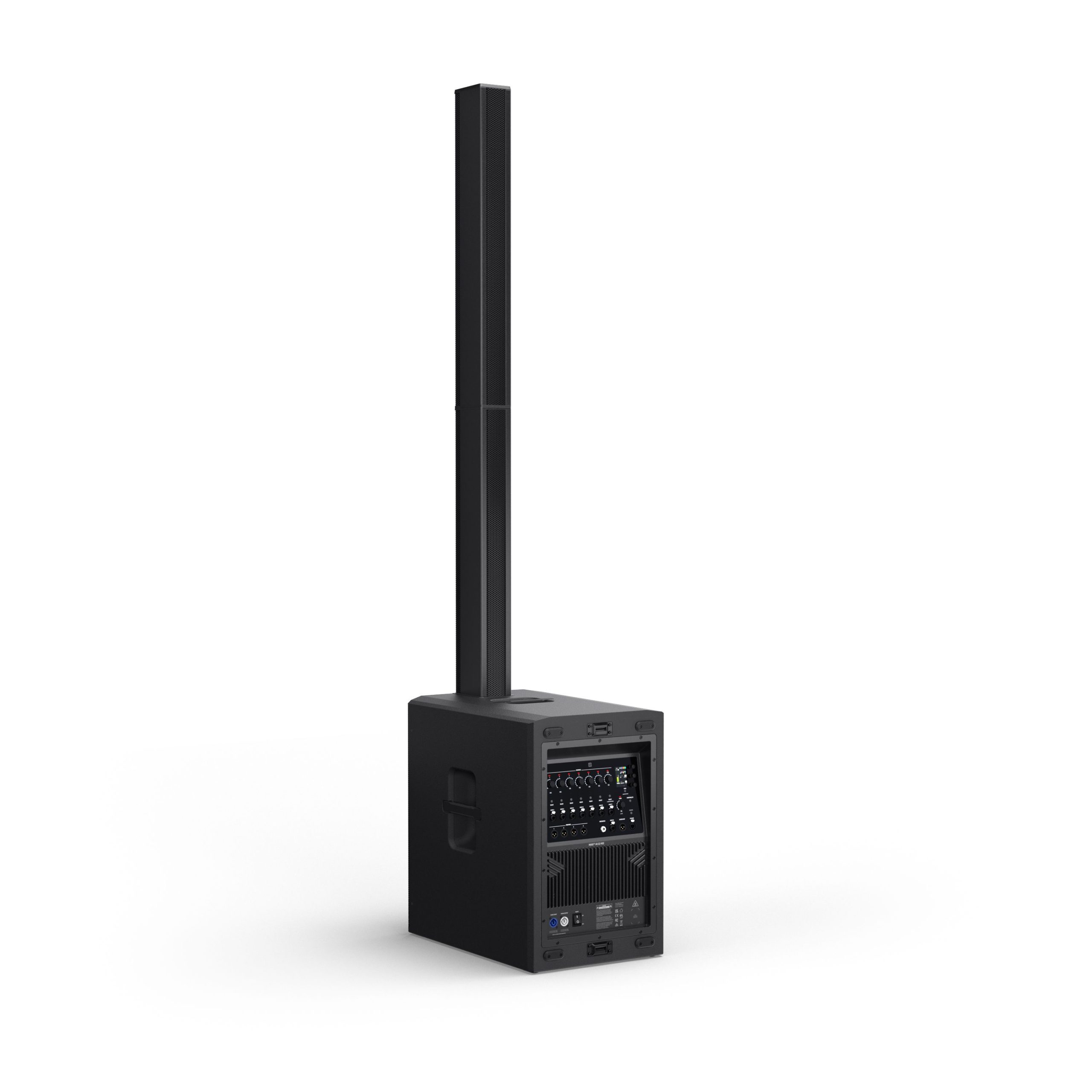 LD Systems MAUI 44 G3 MIX - zadnja stran z vgrajeno mešalno mizo