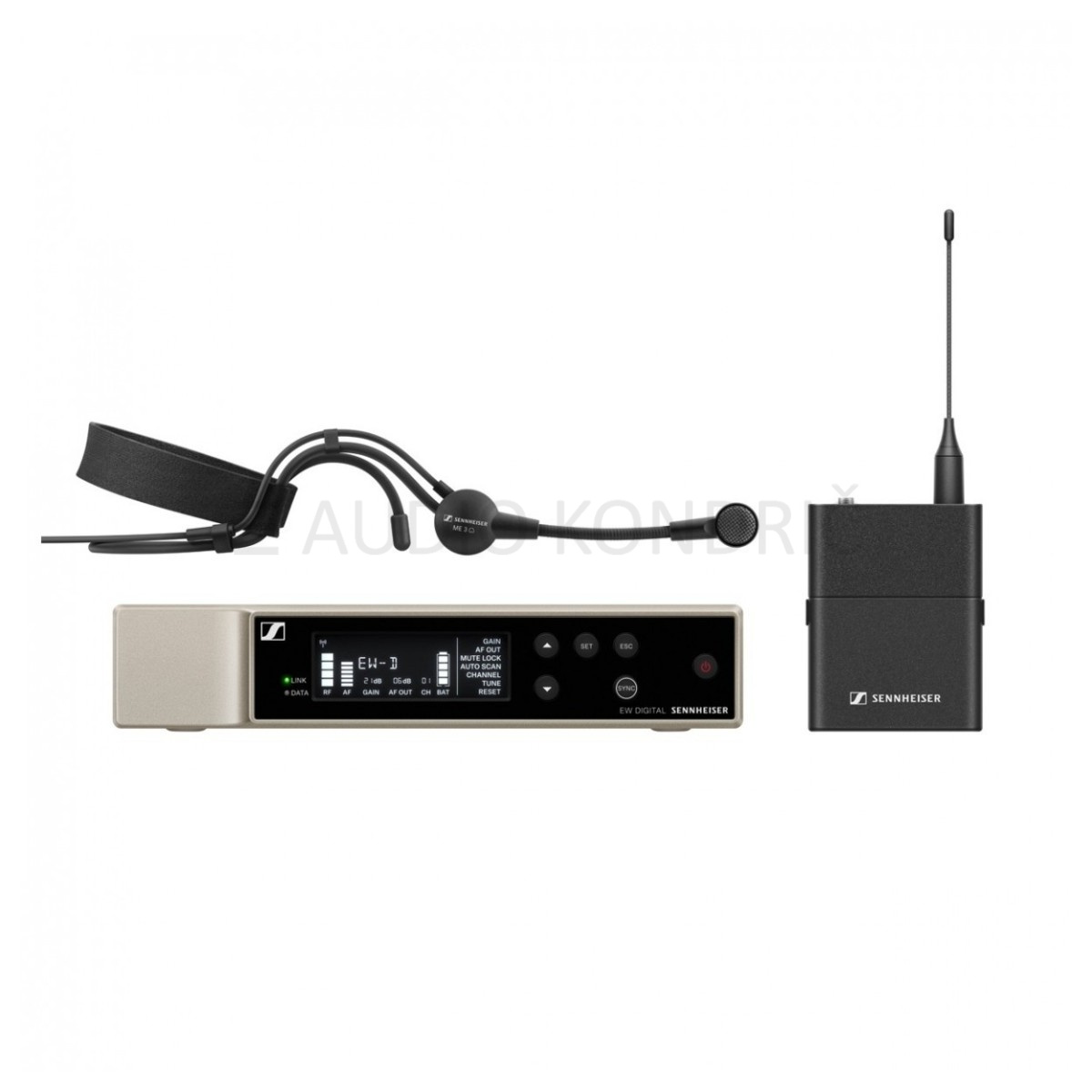 Sennheiser EW-D ME3 brezžični naglavni mikrofonski sistem