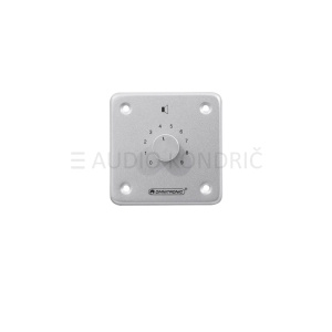 Omnitronic ELA LS-Regler 10W stereo - srebrn stenski regulator glasnosti