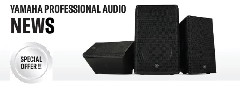 Yamaha Professional Audio News - DXRmk3 Series Special Offer