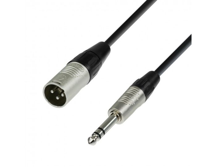 XLR Jack kabel 4 STAR BMV 0600 XLR moški - Jack stereo moški 6,3mm, 6m