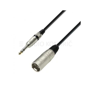 XLR - Jack kabel 3 STAR BMV 0600 XLR moški - Jack stereo moški 6,3mm, 6m