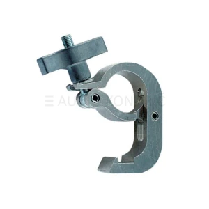 Kljuka / spona za obešanje SWL: 100 Kg, aluminij, srebrna  Showtec 50 mm