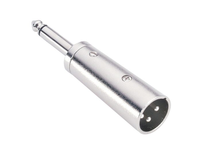 Adapter XLR moški Jack mono moški 6.3mm, 4 STAR A JM2 XM3
