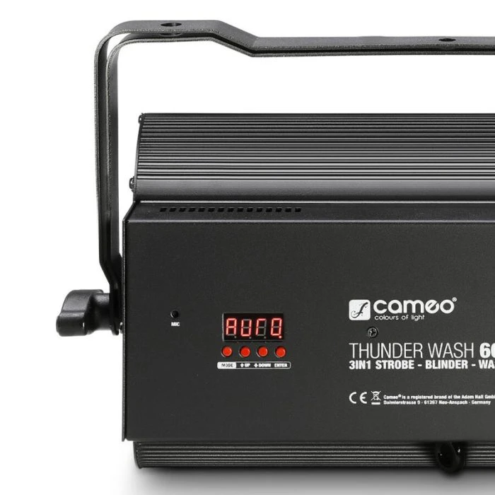 THUNDER WASH 600 W 3 in 1 Strobe, Blinder and Wash 648 x 0.2W, bel - slika 5