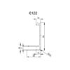 Aluminijasti profil Adam Hall 6122 , 7mm