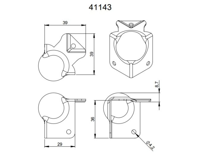Vogalnik Adam Hall 41143 - slika 2
