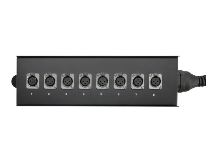 Adam Hall K8C10 Multikor kabel Stage Box, 8 kanalni - 10m - slika 3