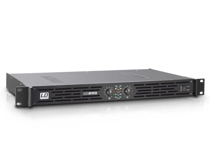 LD Systems XS 200 digitalni ojačevalnik 2 x 100 W