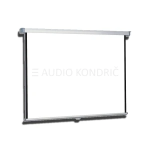Stensko/stropno platno z elektro pogonom in daljincem,  240x240cm