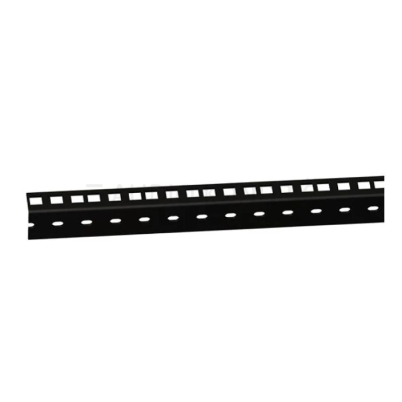 Rack šina, Heavy duty Rack Strip black 3 U Adam Hall 61535 B 3